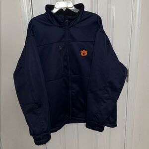 Antigua Black and Navy Auburn Jacket